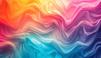 Fototapeta premium Colorful wallpaper with smooth color transitions