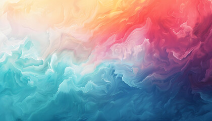 Fototapeta premium Colorful wallpaper with smooth color transitions