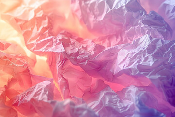 Abstract Crumpled Paper Texture