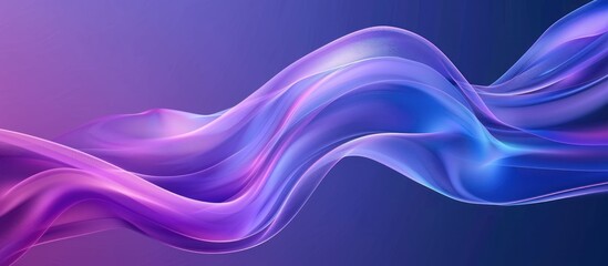 Abstract Flowing Wave