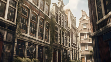 Charming Old European Alleyway