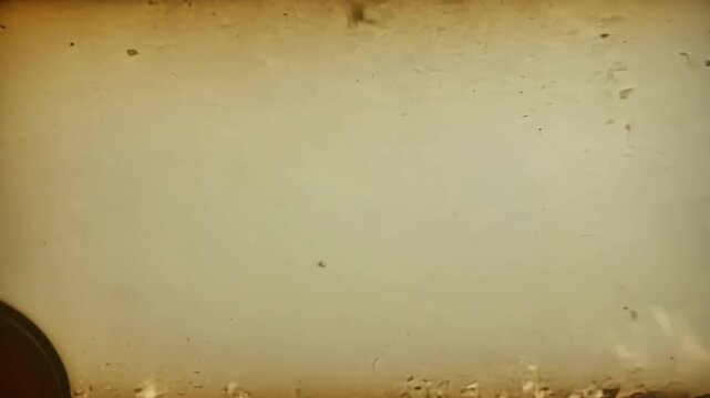 A gritty and aged film backdrop with a hint of nostalgia and faded colors.