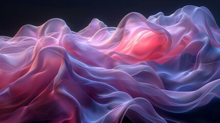 Obraz premium Abstract Purple and Pink Fabric Texture