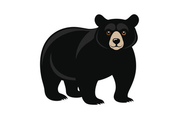 Naklejka premium bear silhouette