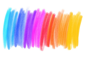 colorful pencil texture strokes
