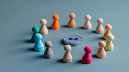 Obraz premium Strategic Leadership in Stakeholder Engagement: Communication and Influence in Digital Binary World