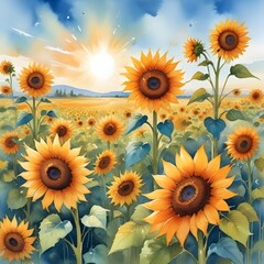 Obraz premium Floral Fantasy Weaves Textile Harmony