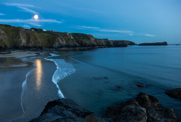 view of the coast of the atlantic ocean