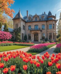 Obraz premium castle in the country