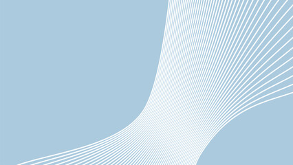 Cyan blue abstract background with curve line for backdrop or presentation