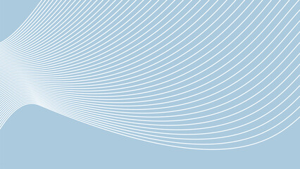 Fototapeta premium Cyan blue abstract background with curve line for backdrop or presentation