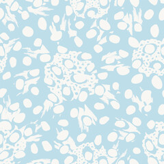 Pastel Abstract Floral Seamless Pattern Design