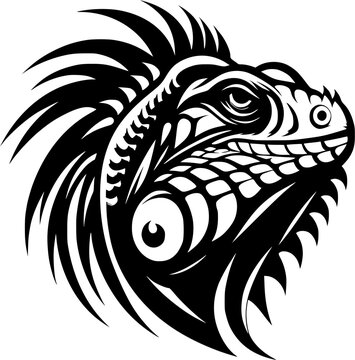 iguana vector art