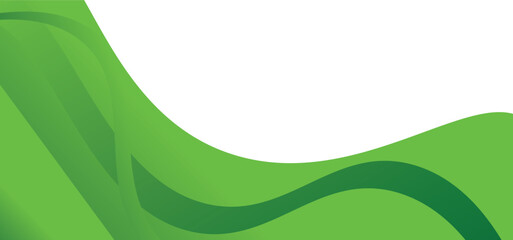 abstract green wave background