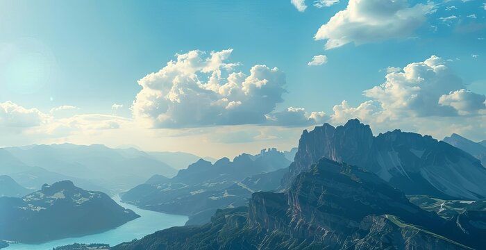 Adventure sports festival with rock climbing and zip-lining