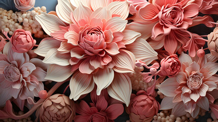 Paper Flowers Bouquet