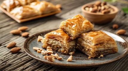 Indulge in Delicious Layers of Traditional Baklava Dessert