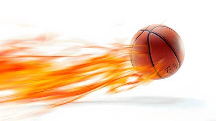 Basketball Isolated on white background. 