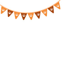 Cat Day Penant Flag