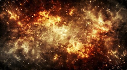 Obraz premium explosion in space