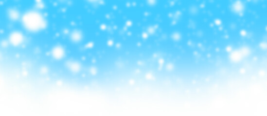 blue bokeh background