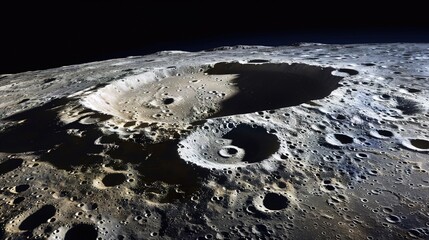 moon surface wallpaper