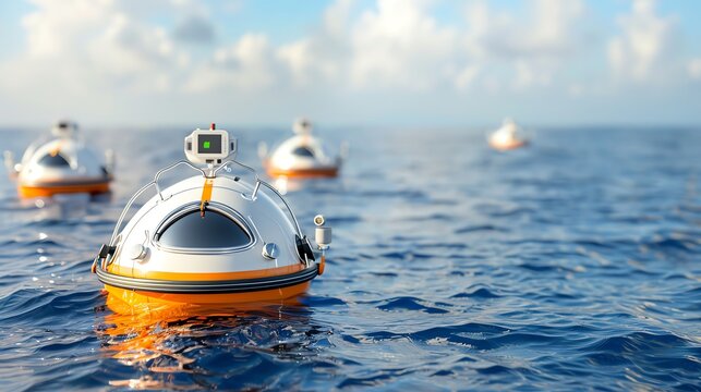 Aquatic devices managing naval operations, advanced maritime equipment