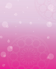 This is simple and gradient mandala background and it is editable.