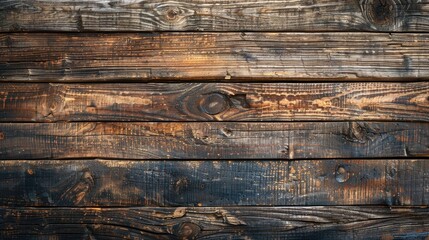 Dark brown wooden surface with copy space aged grungy texture background