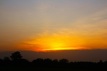 Sunset Sky Orange Cloud Sunrise Background Evening Golden Hour Blue Dawn Twilight Summer blur Nature Night Horizon Sun Clear Beautiful Clean Cloudy Light Dramatic Bright Calm Yellow Soft Warm Abstract