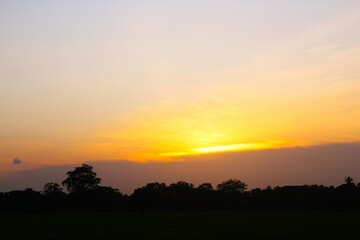 Sunset Sky Orange Cloud Sunrise Background Evening Golden Hour Blue Dawn Twilight Summer blur Nature Night Horizon Sun Clear Beautiful Clean Cloudy Light Dramatic Bright Calm Yellow Soft Warm Abstract