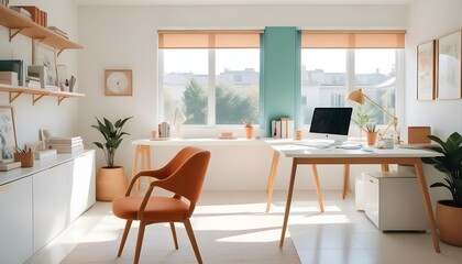 Photo interior modern design room 3d illustration