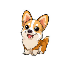 corgi dog icon png transparent