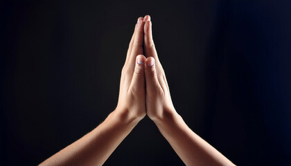 high fives, achieving together and shaking hands