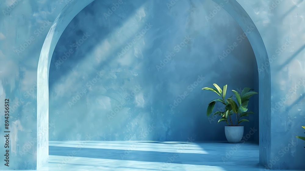 Aufkleber abstract backdrop background blank blue bright cement color composition concrete wall design display