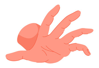 Puppeteer hand controlling. Business man or worker being controlled. Employer domination exploitation or authority manipulator