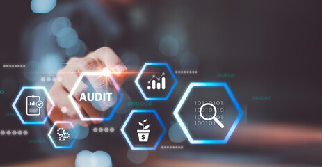 concept of auditing and evaluating quality and efficiency of personnel ,business document...