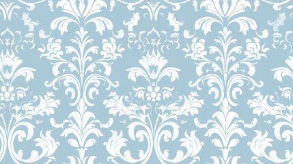 Light Blue pattern wallpaper. 