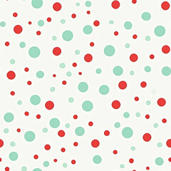 Seamless pattern, tileable polka dot country style print for minimal dotted wallpaper, wrapping paper, scrapbook, fabric and dots product design idea