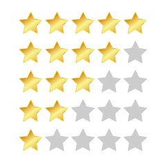 set of stars rating
