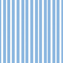 Seamless pattern, repeat blue and white stripes pattern, tileable stripe country nautical coastal style print for wallpaper, wrapping paper, fabric and product design idea