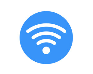 Wifi and Wireless icon. Internet connection. Wi-fi Wireless Network icon. Vector illustration