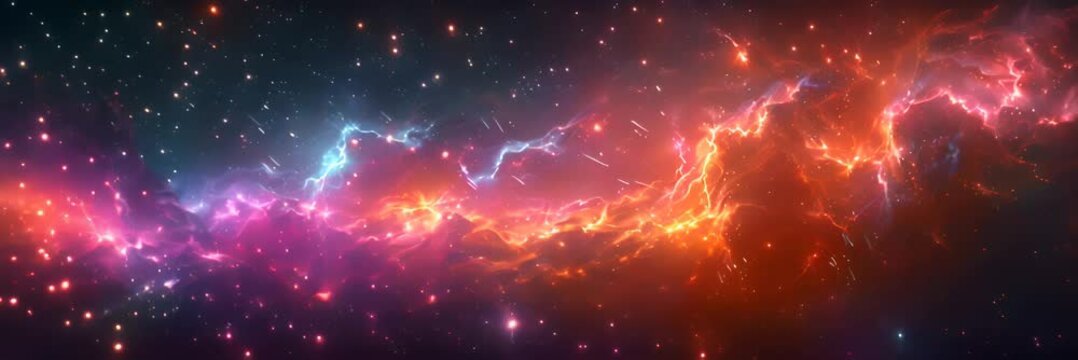 background with particles