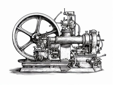 recommend clip art: Black and white Vintage engraved art of a zmeu isolated on white background, ink sketch illustration, simple vector art design, highly detailed line art, high contrasty 