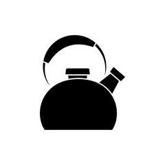 Kettle icon vector. Teapot illustration sign. Pot symbol. Teakettle logo.