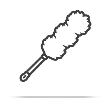 duster outline on white background clip art preview