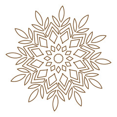 Flower Line Art for tattoo design