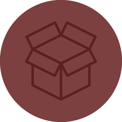  Box Vector Line Maroon Circle Maroon