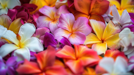 Fototapeta premium Colorful Lei Flowers