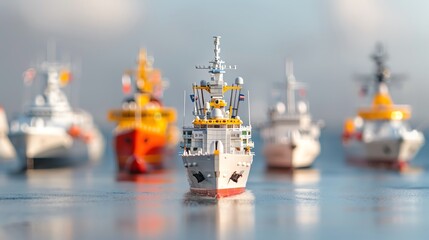 Depth direction managed by advanced machinery, naval operations